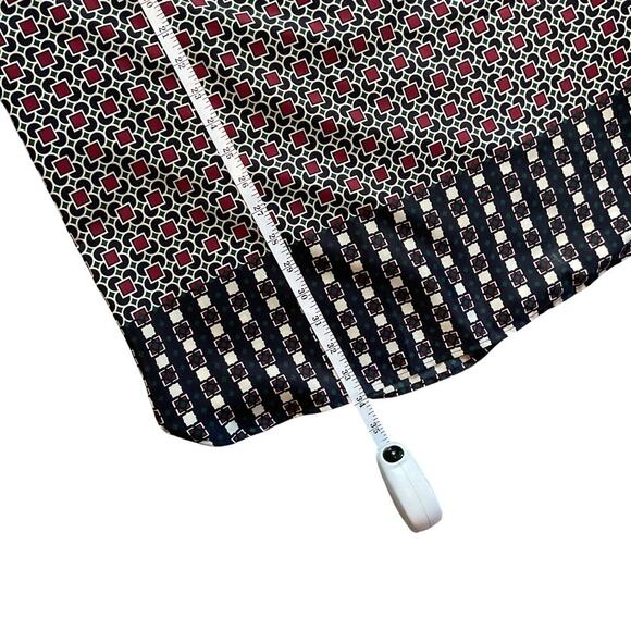 J. Crew Geometric Button Classic Knee Length Shirt Dress. Size 4 - Picture 6 of 8